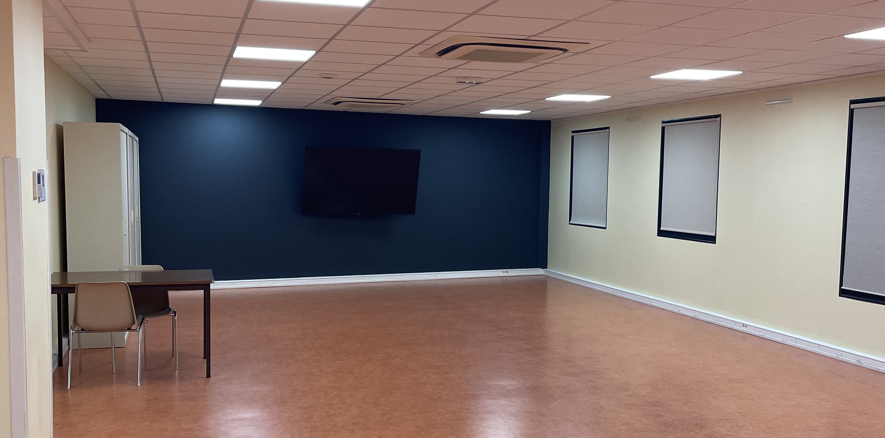 Vue de la salle de l'AEP Grézieu La Varenne